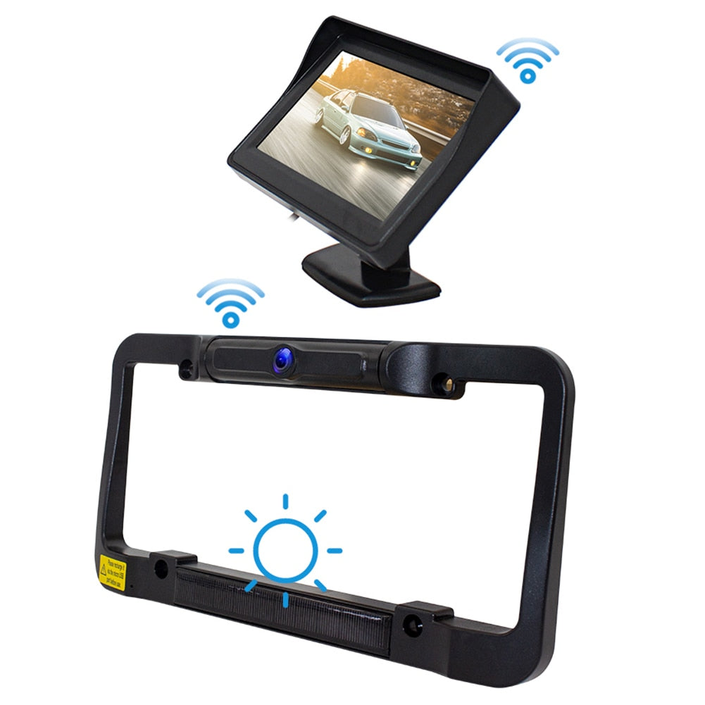 Glacierpeak - License Plate Bracket Camera